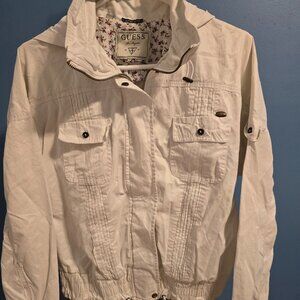GUESS WOMENS inner floral shell  JACKET
